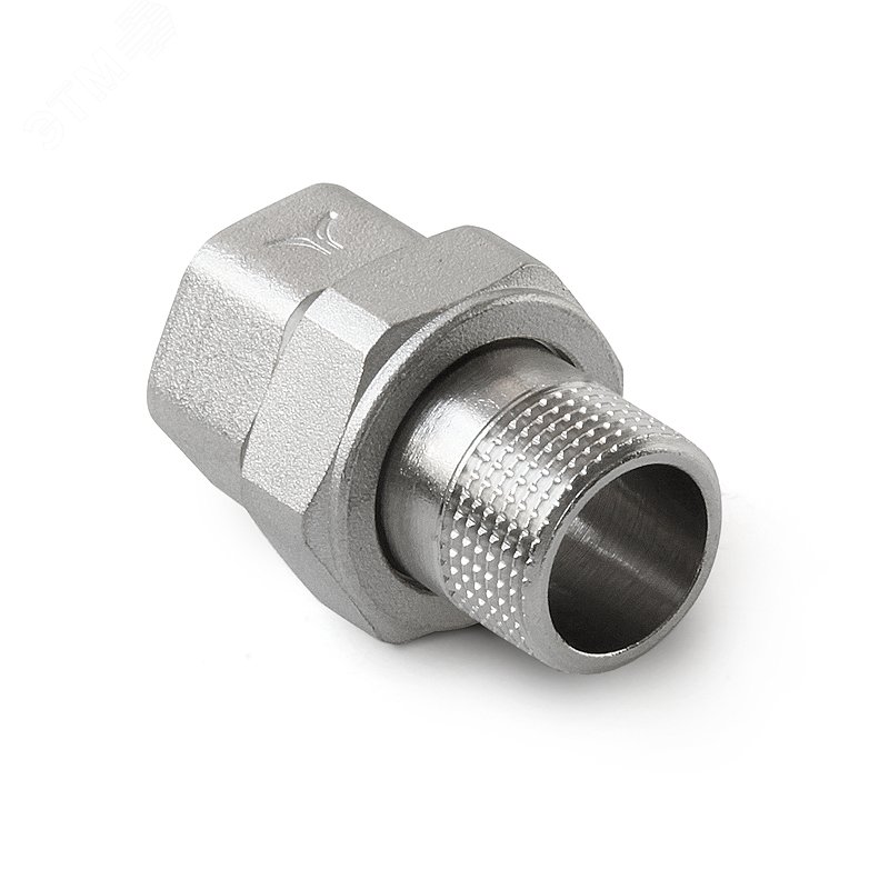 Изображение товара Соединение резьбовое латунное Н-В 1/2 для трубопроводов