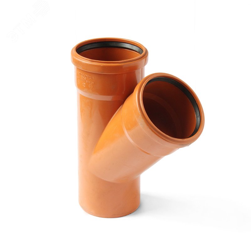 Изображение товара Тройник 160 45 град. для наружной канализации PRO AQUA