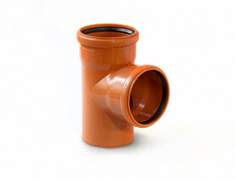 Изображение товара Тройник наружный 160 мм 87 град. для канализации Pro Aqua