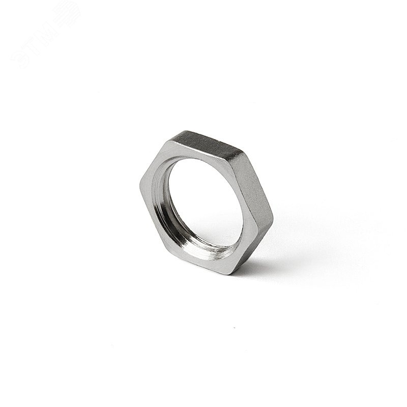 Изображение товара Контргайка резьбовая 2 латунная для труб 50 мм, давление 16 бар