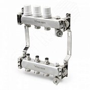 Изображение товара Блок коллекторный с регулировочными клапанами 12 выходов, 680 мм, 1X3/4 (шт)