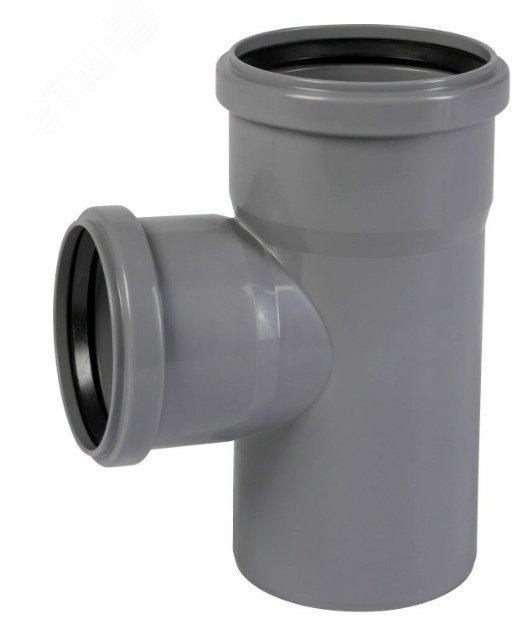 Изображение товара Канализационный тройник 75 мм 87 градусов PRO AQUA COMFORT