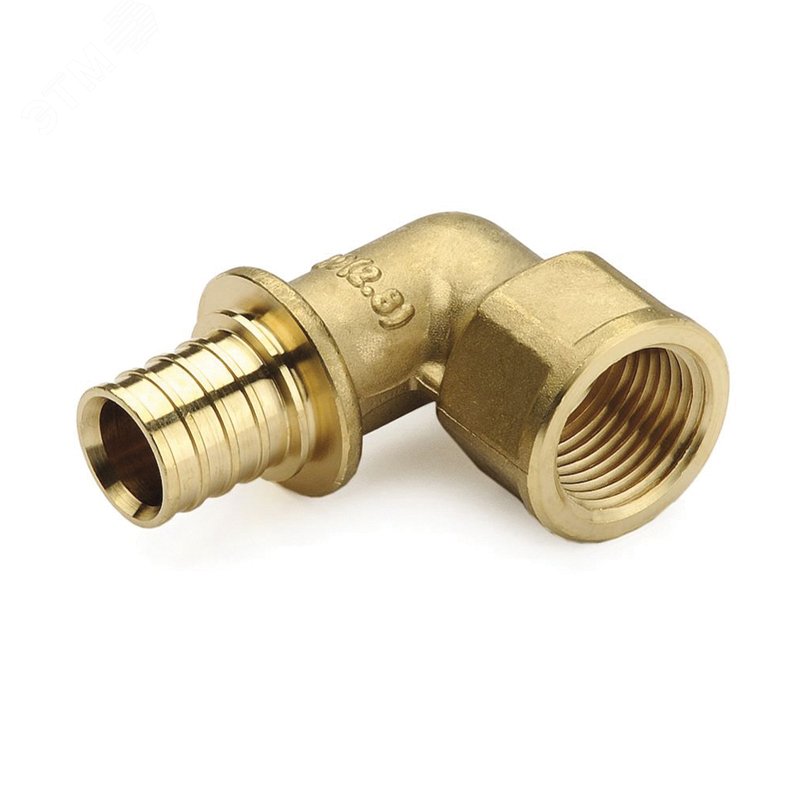 Изображение товара Угольник 16х1/2 ВР латунь переходной с внутренней резьбой PRO AQUA