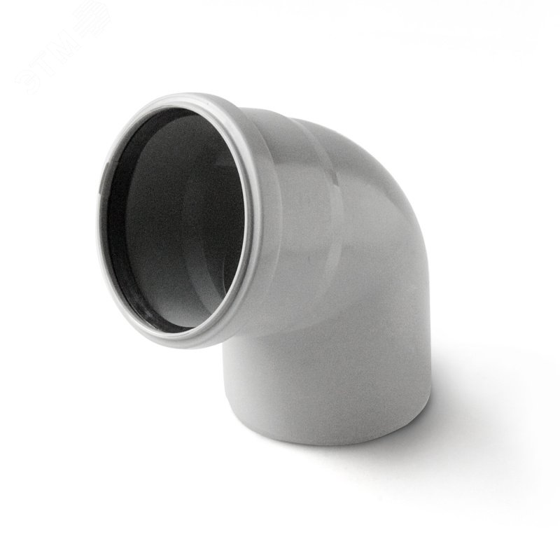 Изображение товара Отвод 110 87 град PRO AQUA для внутренней канализации из полипропилена