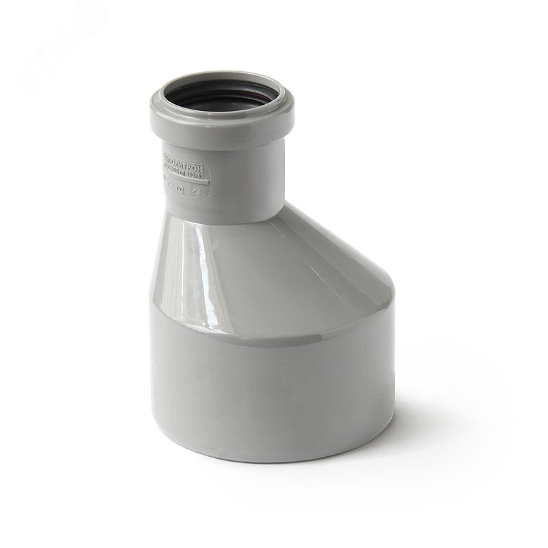 Изображение товара Промышленное присоединение 110 мм к унитазу прямое из полипропилена PRO AQUA