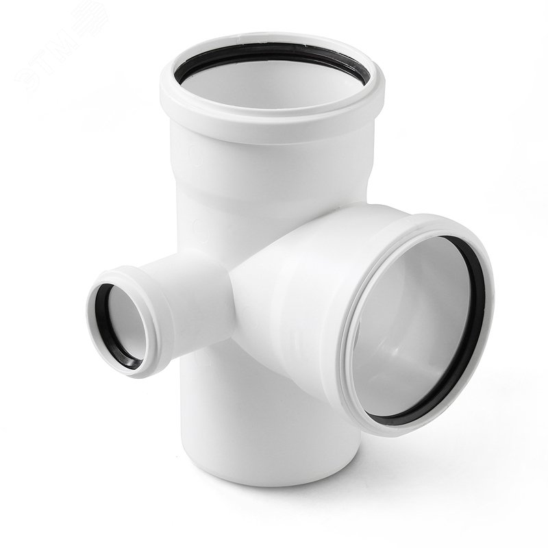 Изображение товара Крестовина двухплоскостная левая PRO AQUA 110х110х50 87 град для канализации