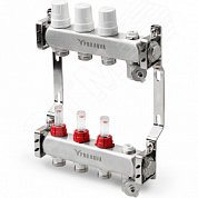 Изображение товара Блок коллекторный с расходомерами 3 выхода, 230 мм, 1X3/4 (шт)