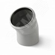 Изображение товара Отвод 75 30 град PRO AQUA для внутренней канализации пластиковый