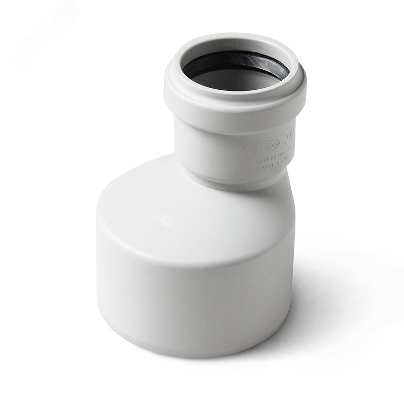 Изображение товара Переход 110x50 эксцентрический, для бесшумной канализации (шт)