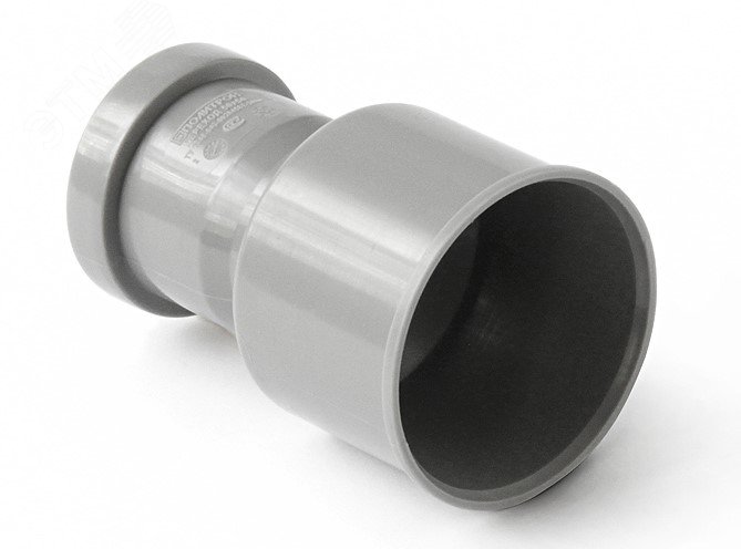 Изображение товара Переходник 50х73 на чугун с манжетой для канализации PRO AQUA