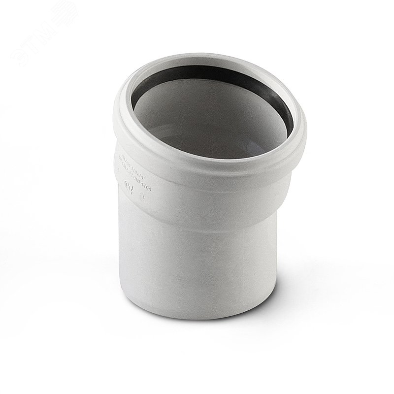 Изображение товара Отвод 110 15 град, для бесшумной канализации (шт)