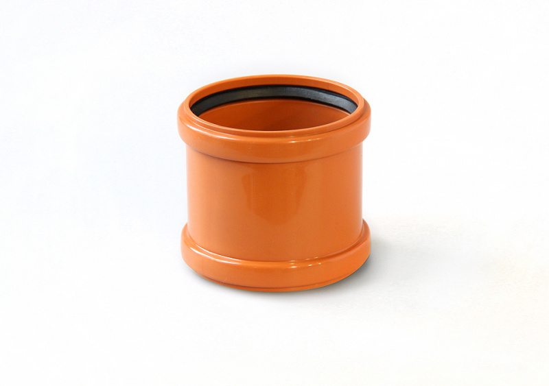 Муфта 110 мм ремонтная, для наружной канализации