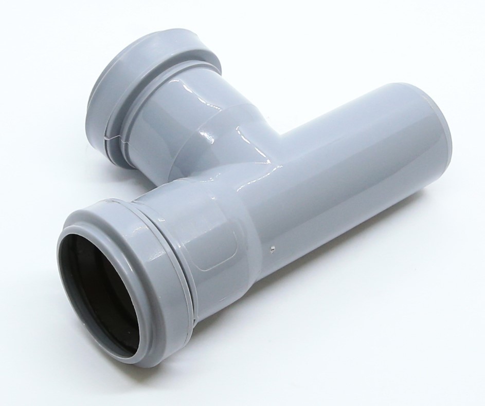 Тройник 40 87 град, канализационный