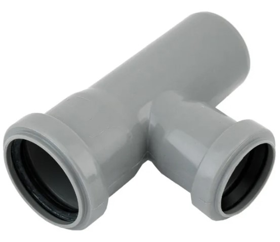 Тройник 50х40 87 град, канализационный