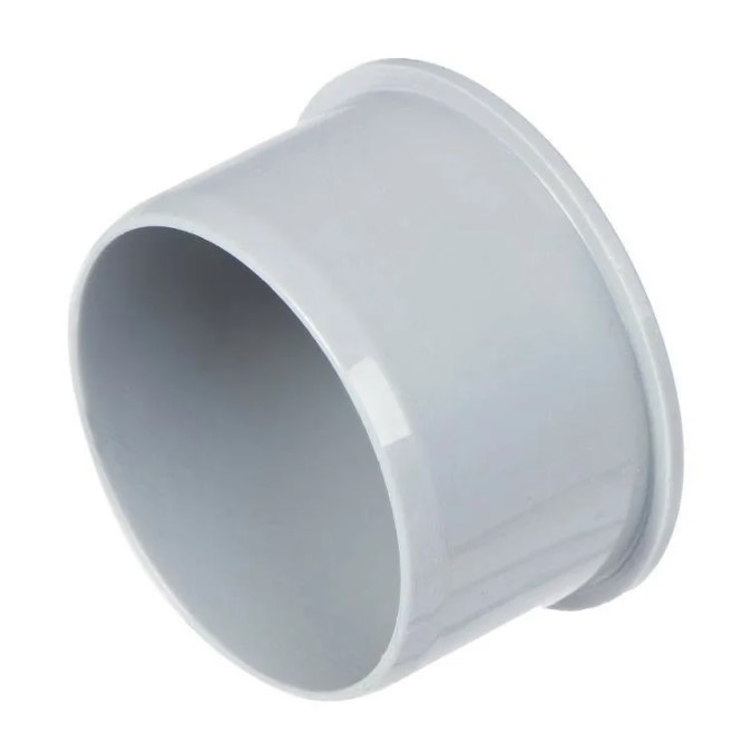 Заглушка 32 мм для внутренней канализации, серая