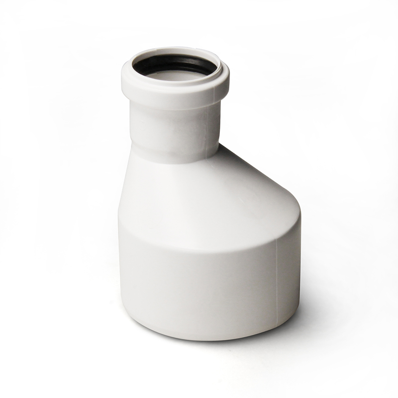 Переход 75x50 эксцентрический, для малошумной канализации