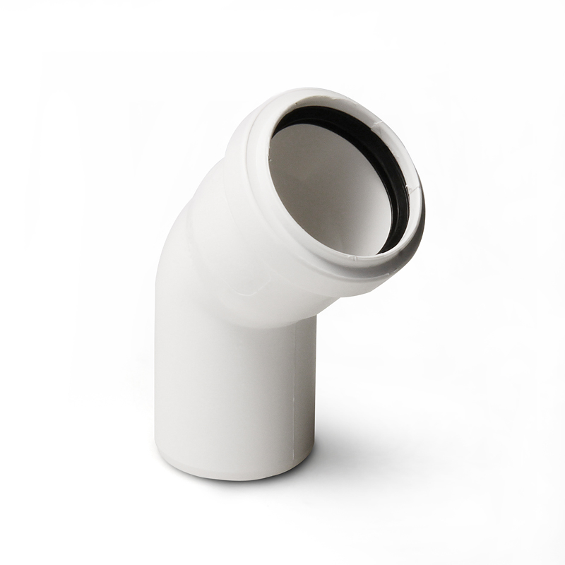 Отвод 40 45 град, для малошумной канализации