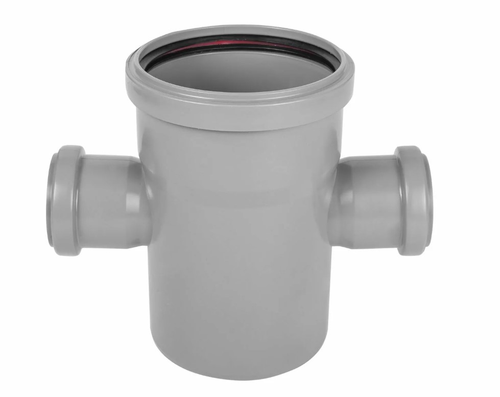 Крестовина 110х50х50 87 град одноплоскостная, канализационная