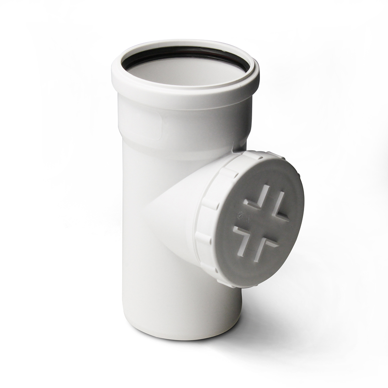 Ревизия 160 мм с крышкой, для малошумной канализации