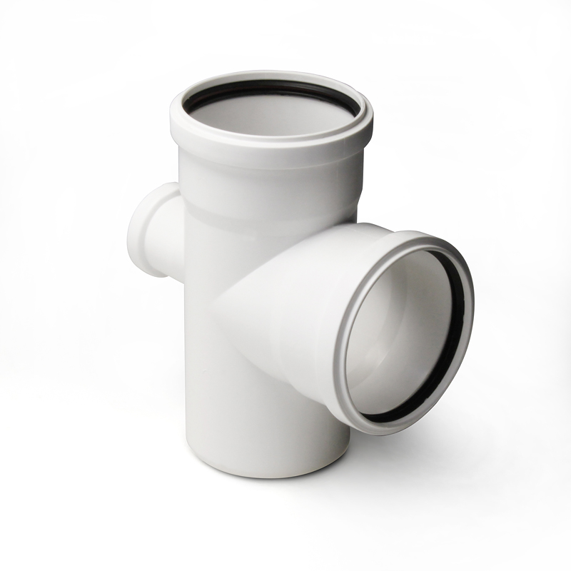 Крестовина 50 87 град одноплоскостная, для малошумной канализации