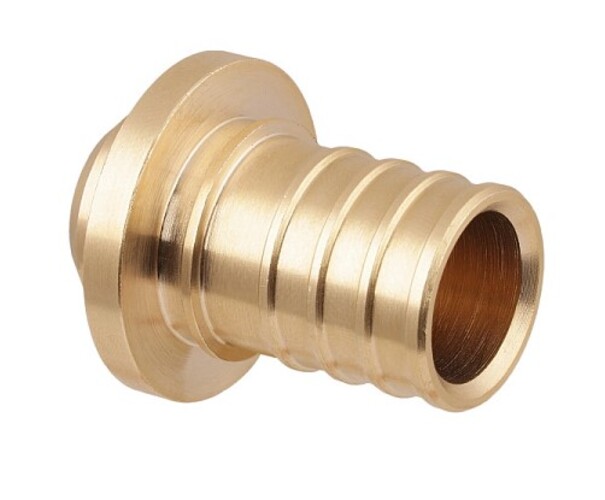 Заглушка 25 аксиальная латунь