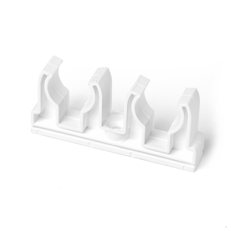 Опора 20 мм PPR, двойная, белая