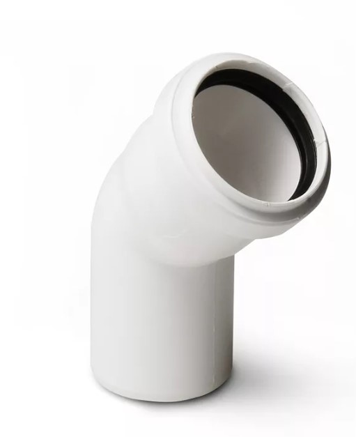 Отвод 50 30 град, для малошумной канализации