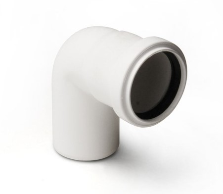 Отвод 50 87 град, для малошумной канализации