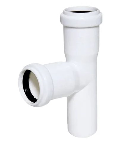 Тройник 40 87 град, для малошумной канализации