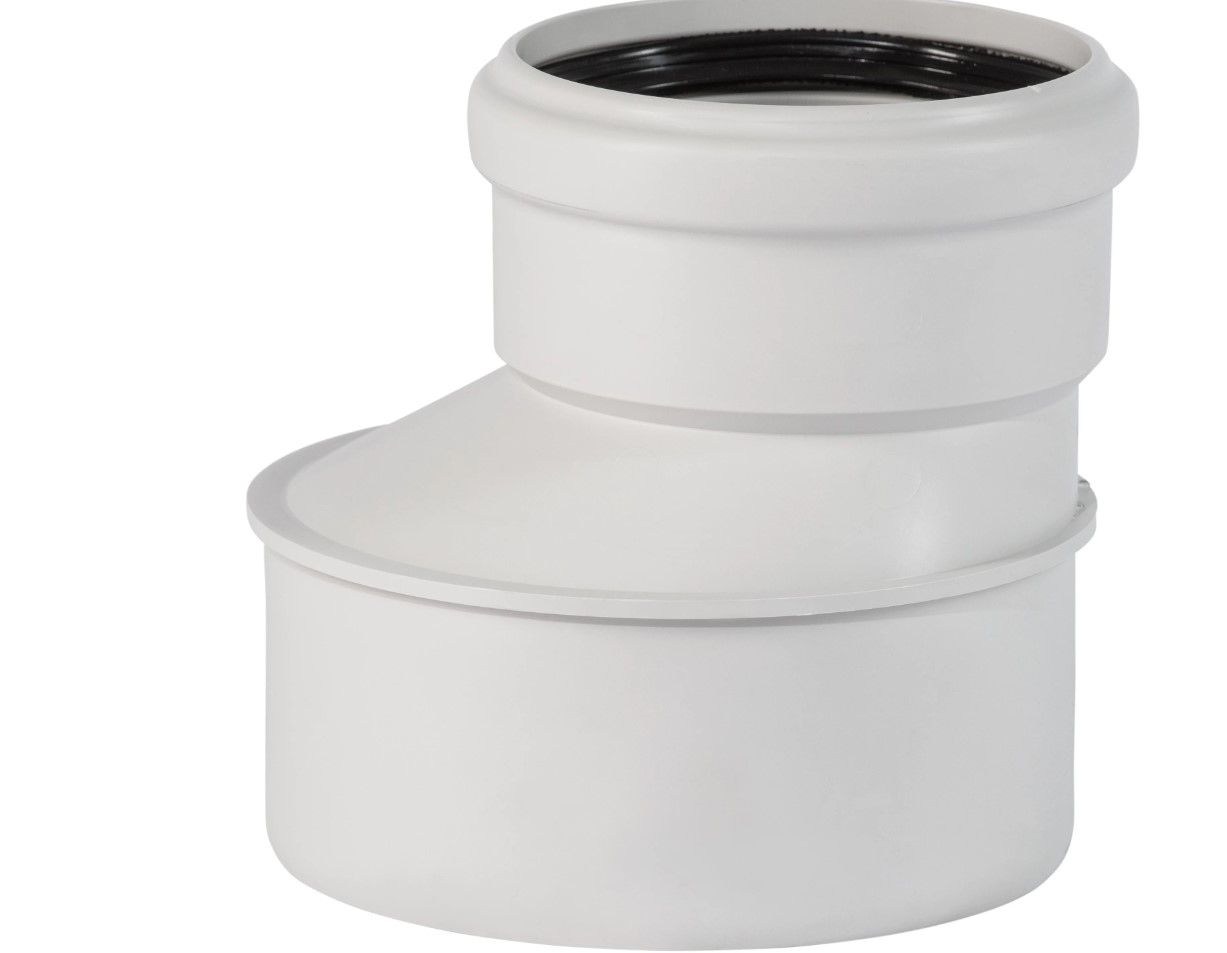 Переход 160x110 эксцентрический, для малошумной канализации