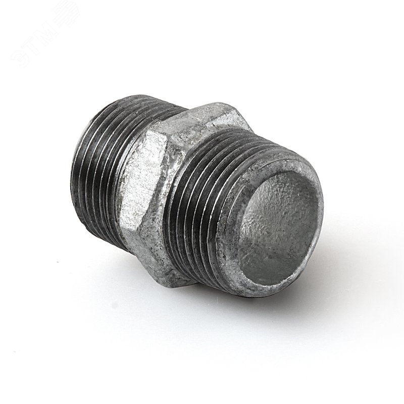 Изображение товара Ниппель НР-НР(оцинк)1 PRO AQUA для систем отопления и водоснабжения