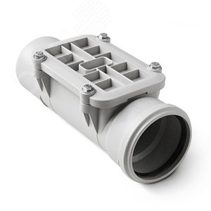 Ревизия 110 мм с крышкой прямоугольной, для бесшумной канализации - фото 2