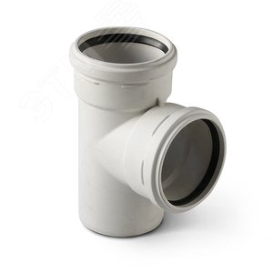 Изображение товара Тройник 50 87 град, для бесшумной канализации (шт)
