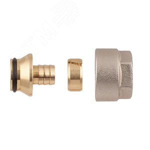 Адаптер Евроконус латунный для трубы 16x2.2 (3/4 евроконус) - фото 2