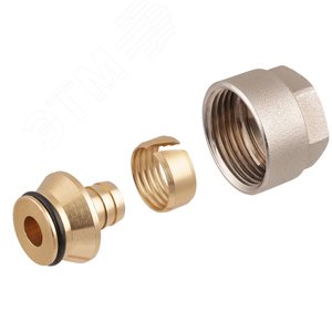 Адаптер Евроконус латунный для трубы 16x2.2 (3/4 евроконус) - фото 3