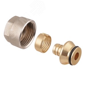 Адаптер Евроконус латунный для трубы 16x2.2 (3/4 евроконус) - фото 5