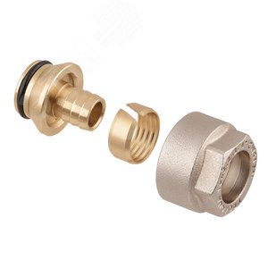 Адаптер Евроконус латунный для трубы 16x2.2 (3/4 евроконус) - фото 8