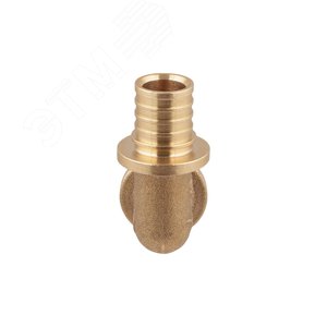 Угольник 25 90 град. аксиальный, латунь - фото 4