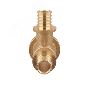 Тройник 25х32х25 переходной, аксиальный, латунь - фото 8