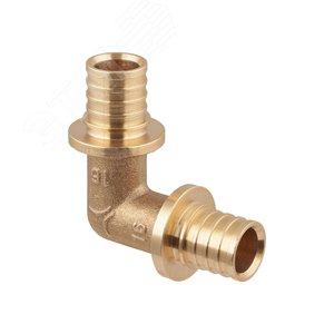 Угольник 25 90 град. аксиальный, латунь - фото 9