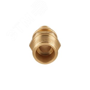 Переходник 25х1'НР с наружной резьбой, аксиальный, латунь - фото 5