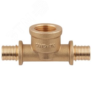 Тройник 16х1/2'Вх16 переходной с внутренней резьбой, аксиальный - фото 6