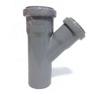 Изображение товара Тройник 50х40 45 град, канализационный (шт)