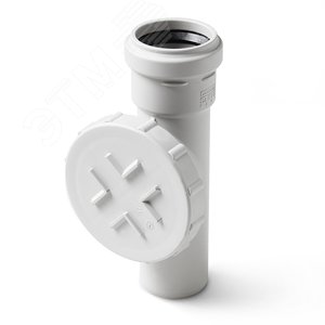 Изображение товара Ревизия 160 мм с крышкой прямоугольной, для бесшумной канализации (шт)