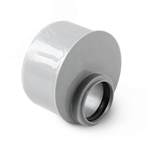 Переход 110x50 короткий эксцентрический,          канализационный - фото 2