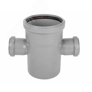 Изображение товара Крестовина 110х50х50 87 град одноплоскостная, канализационная (шт)