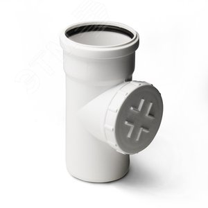 Изображение товара Ревизия 160 мм с крышкой, для малошумной канализации (шт)