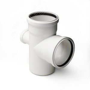 Изображение товара Крестовина 50 87 град одноплоскостная, для малошумной канализации (шт)