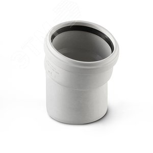 Изображение товара Отвод 110 15 град, для бесшумной канализации (шт)