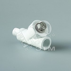 Изображение товара Фильтр сетчатый 32 ВН косой, полипропиленовый PPR белый (шт)